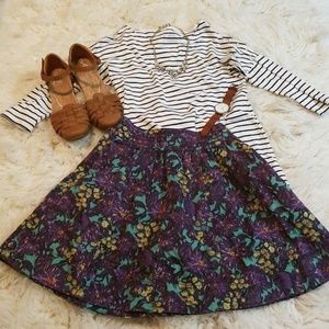 Floral J.Crew Skirt